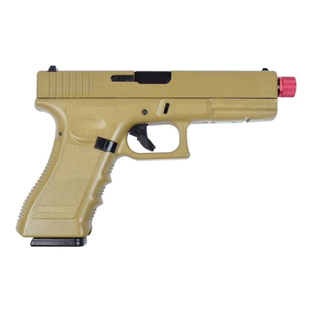 PISTOLA A GAS SCARRELLANTE TAN